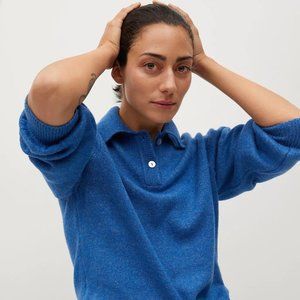 Mango Polo-Style Pullover